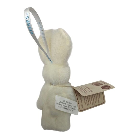 Boyds Bears Hershey Mini Floppy Bunny Head Bean Collection Plush Ornament 4" - Picture 4 of 9